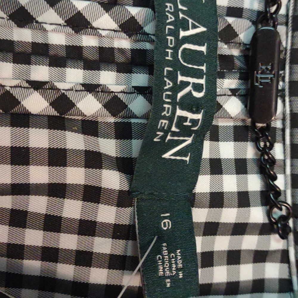 Ralph Lauren Lightweight Checkered Trenchcoat! - Picture 2 of 7